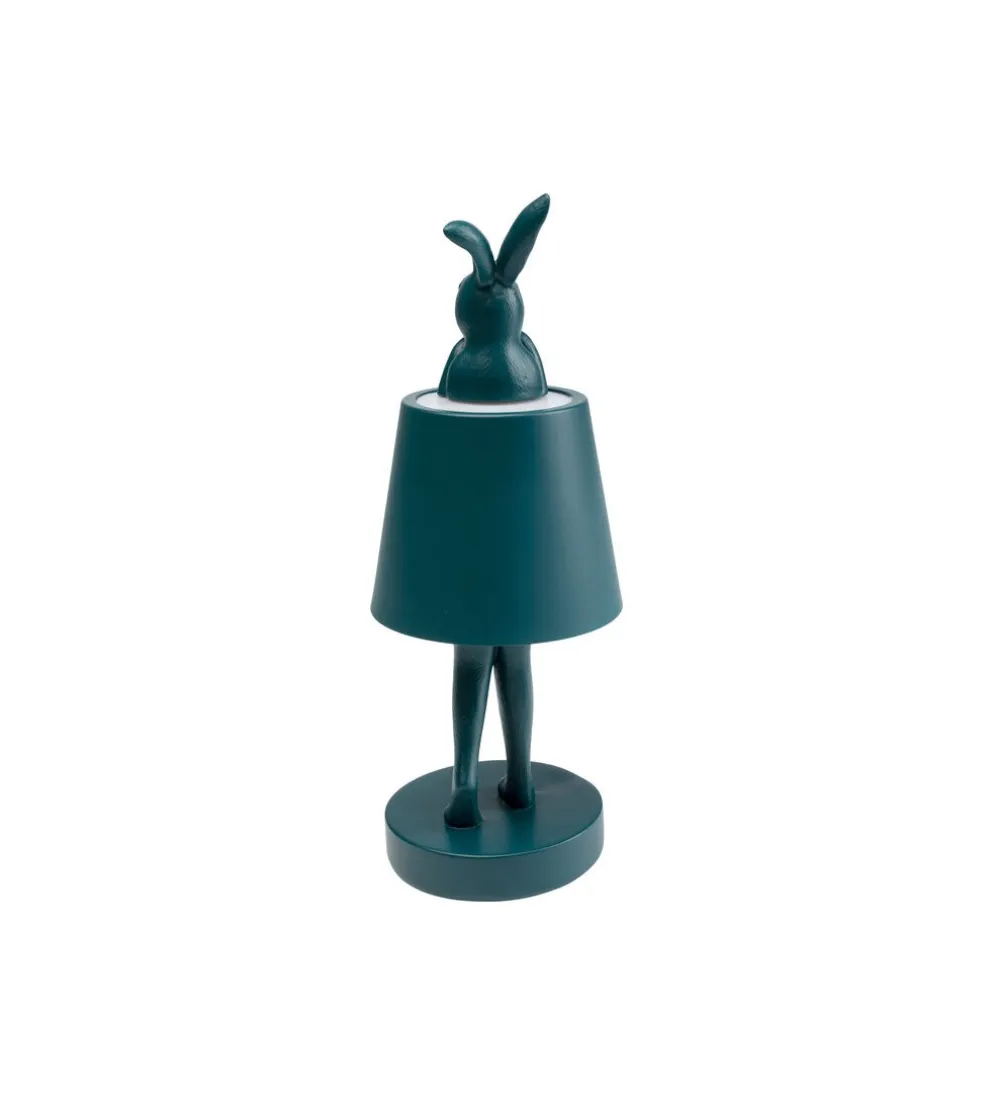 Lampa stołowa ANIMAL RABBIT LED 29 cm niebieska