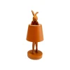Lampa stołowa ANIMAL RABBIT LED 29 cm pomarańczowa