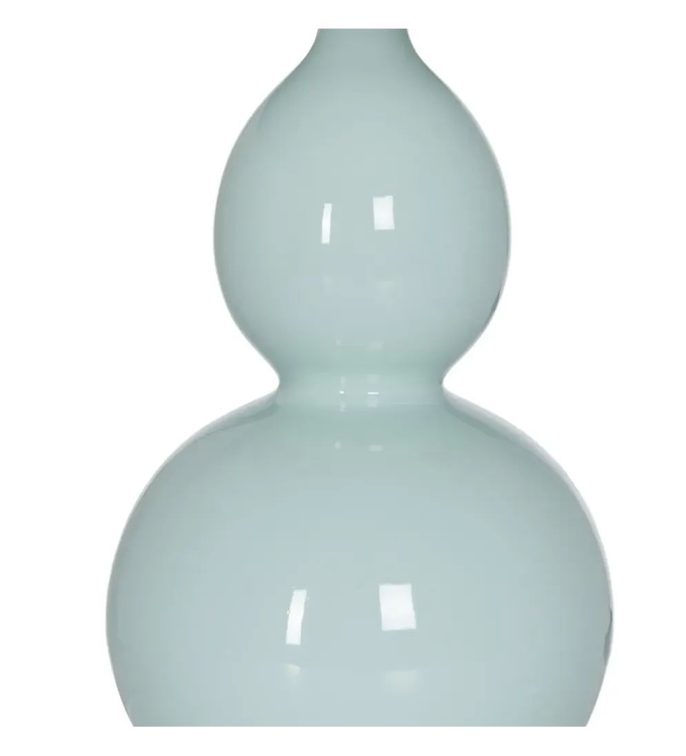 Lampa stołowa BUNOKI 63 cm ceramika zielona