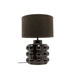 Lampa stołowa CALAMARO 58 cm klosz bouclé