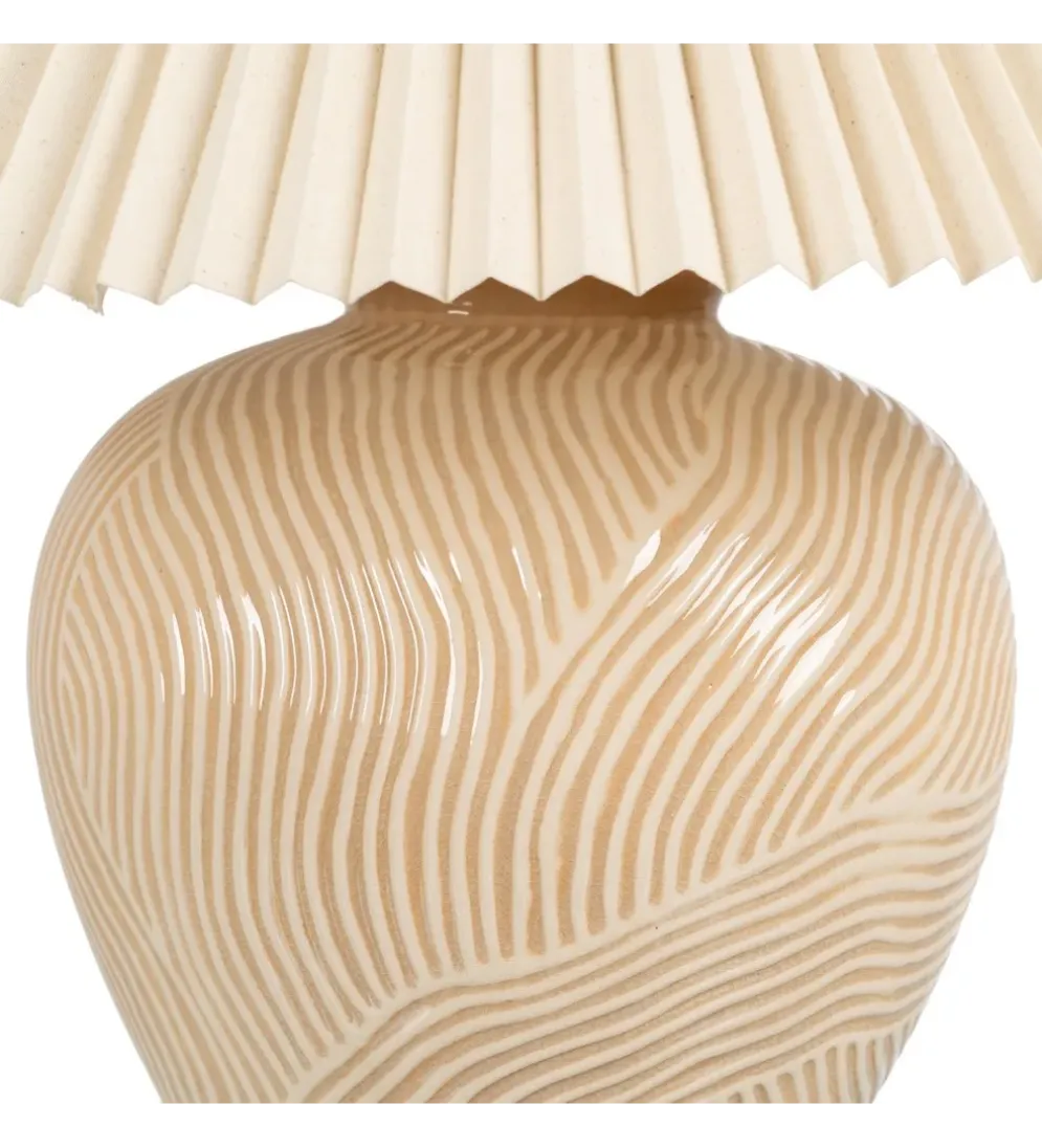 Lampa stołowa CETRIC 58 cm ceramika