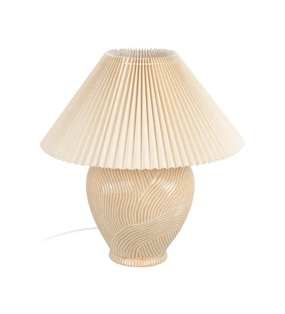 Lampa stołowa CETRIC 58 cm ceramika