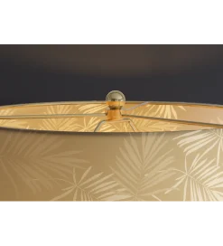 Lampa stołowa CLASSICO 55 cm szkło złoty