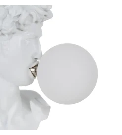Lampa stołowa DAPH 30 cm biała