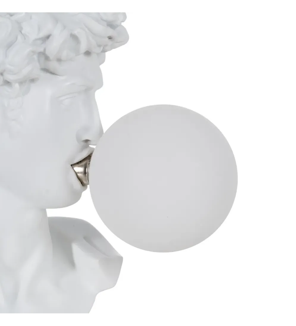 Lampa stołowa DAPH 30 cm biała
