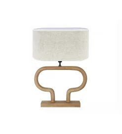 Lampa stołowa Demeter 40 cm toffee
