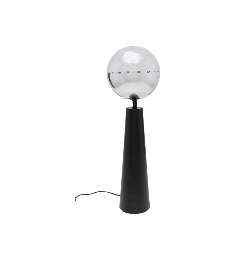 Lampa stołowa DISCO BALL 64 cm czarna
