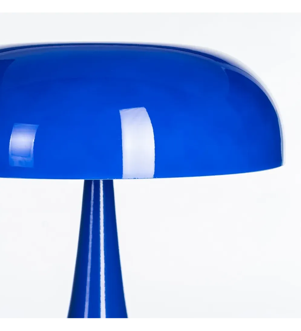 Lampa stołowa GARNEMA 25 cm niebieska