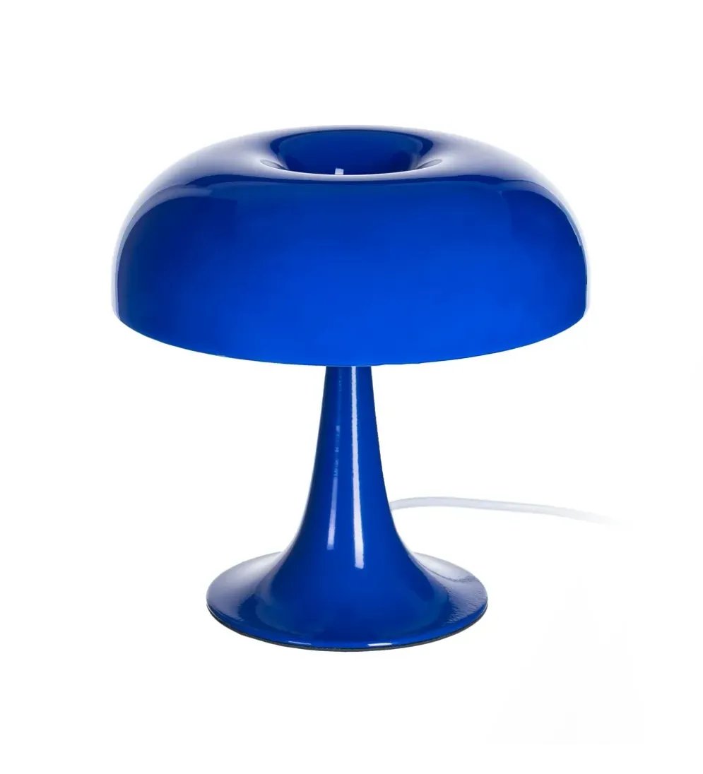 Lampa stołowa GARNEMA 25 cm niebieska
