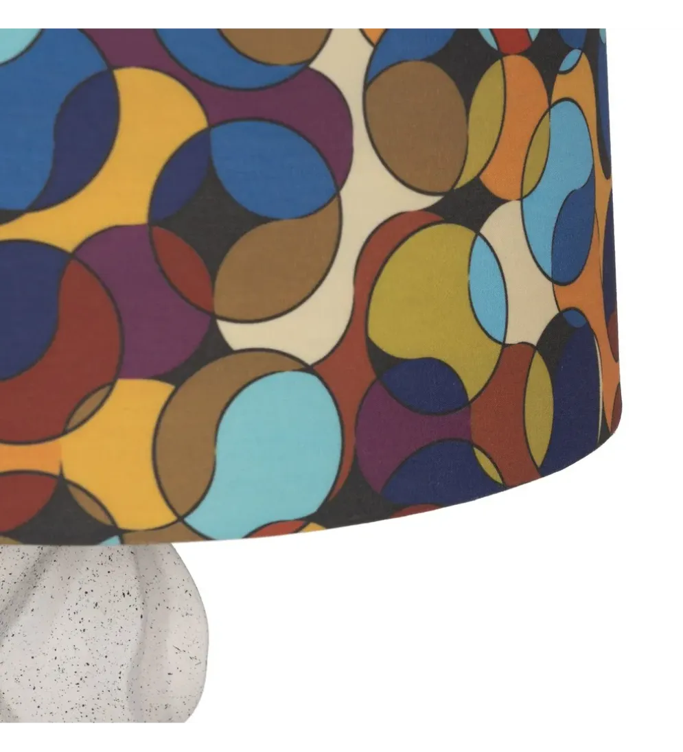 Lampa stołowa HETARY 60 cm ceramika