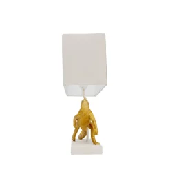 Lampa stołowa IGUANA 42 cm złota