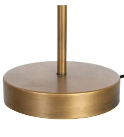 Lampa stołowa KORGAL 50 cm naturalna złota