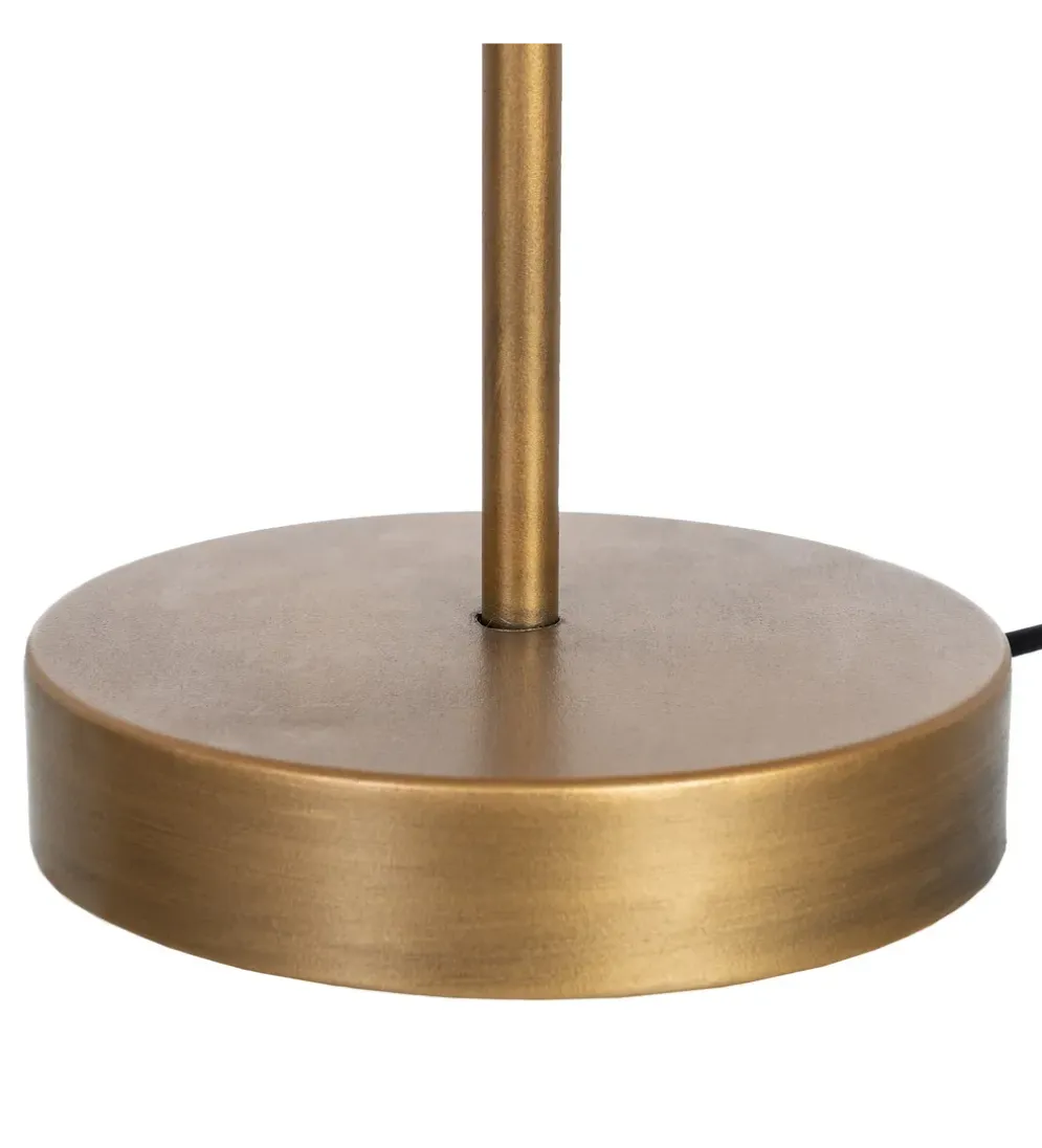 Lampa stołowa KORGAL 50 cm naturalna złota