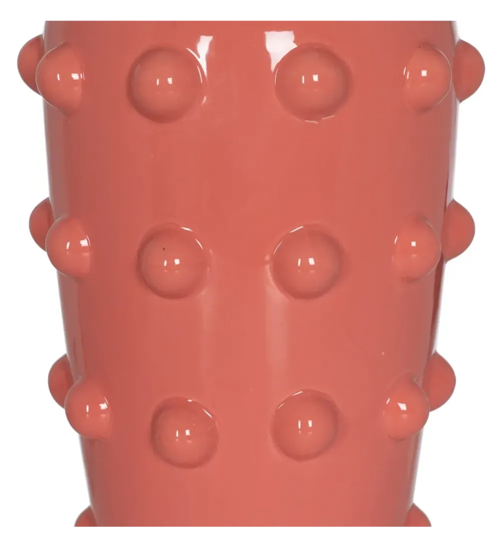 Lampa stołowa LATEBLE 60 cm ceramika różowa