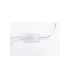 Lampa stołowa MAMO DELUXE 37 cm szara