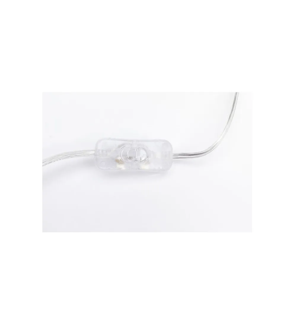Lampa stołowa MAMO DELUXE 37 cm szara