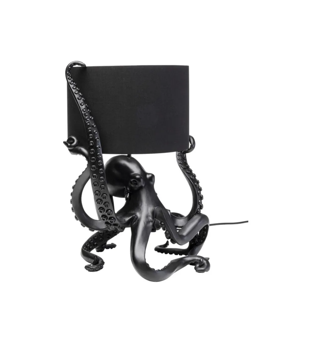 Lampa stołowa OCTOPUS 47 cm czarna