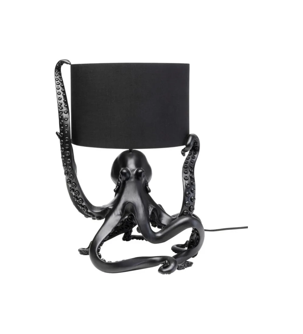 Lampa stołowa OCTOPUS 47 cm czarna