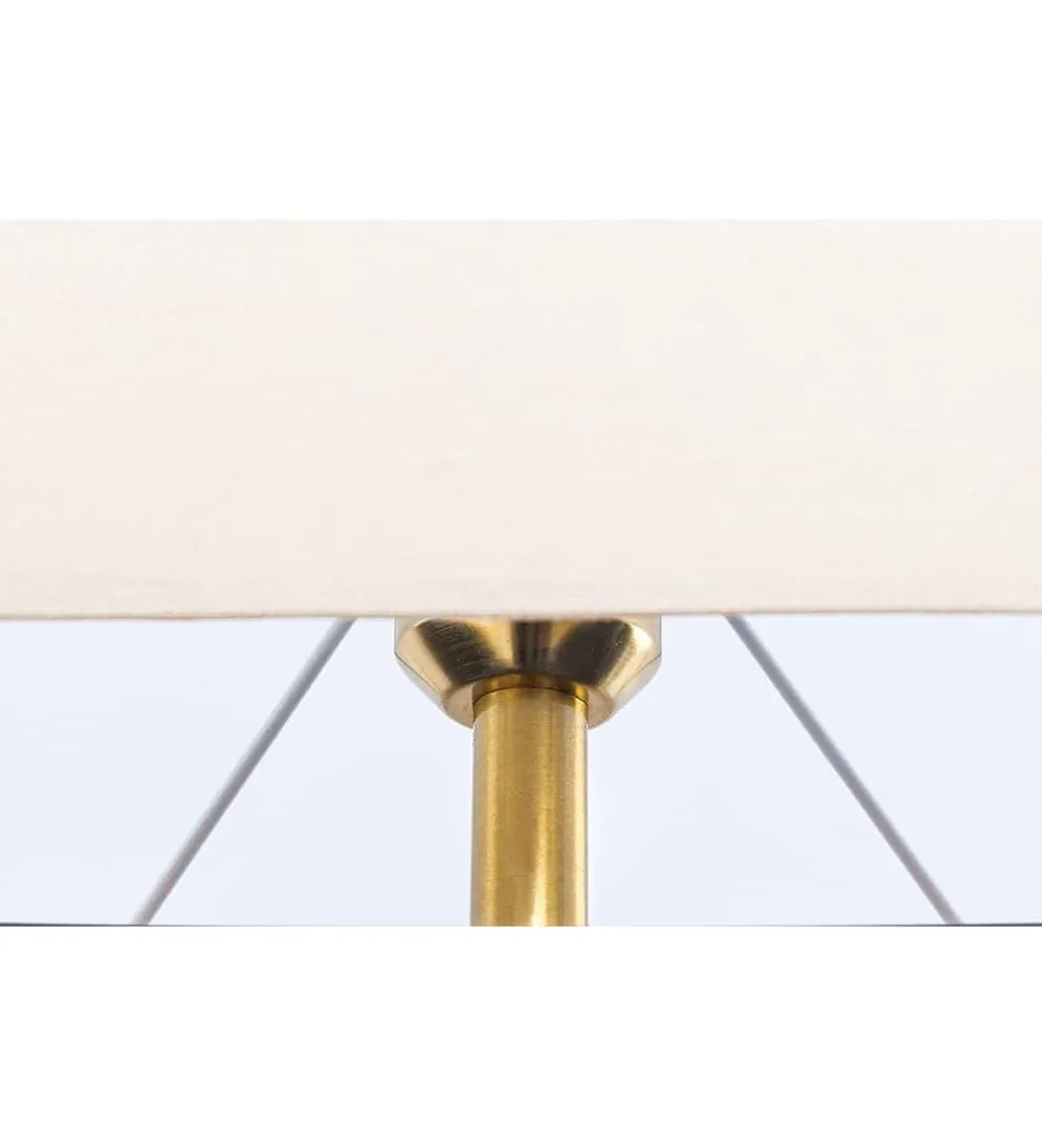 Lampa stołowa OMAR 80 cm beżowa