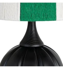 Lampa stołowa OPANEM 47 cm czarna
