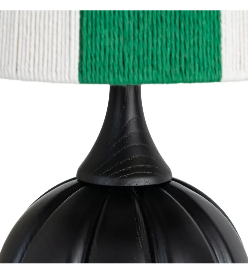 Lampa stołowa OPANEM 47 cm czarna