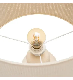 Lampa stołowa OTAMENK 73 cm kremowa