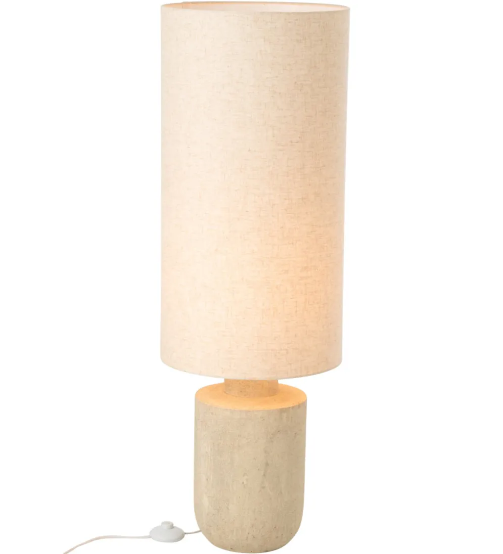 Lampa stołowa PEZANOK 104 cm szara