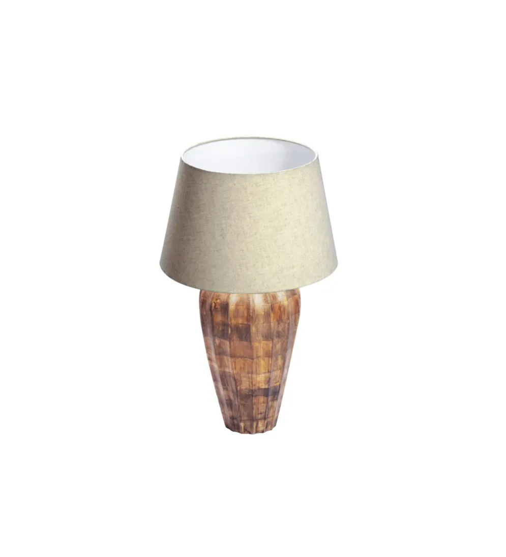 Lampa stołowa PURE NATURE 65 cm drewno mango