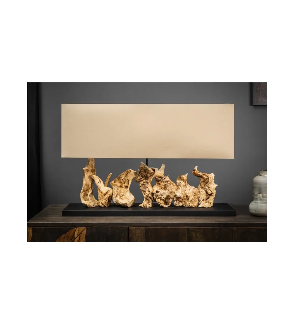 Lampa stołowa PureUnique 80 cm beżowa