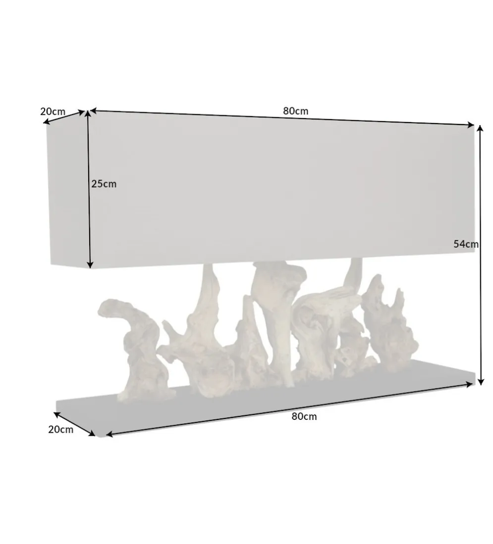 Lampa stołowa PureUnique 80 cm beżowa