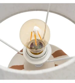 Lampa stołowa RAYAS 41 cm ceramika