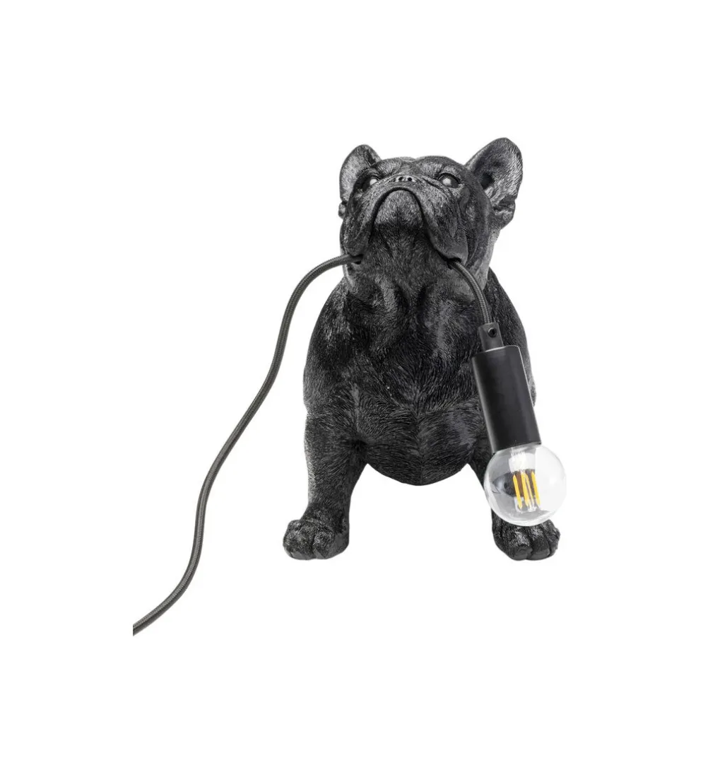 Lampa stołowa TOTO 35 cm czarna