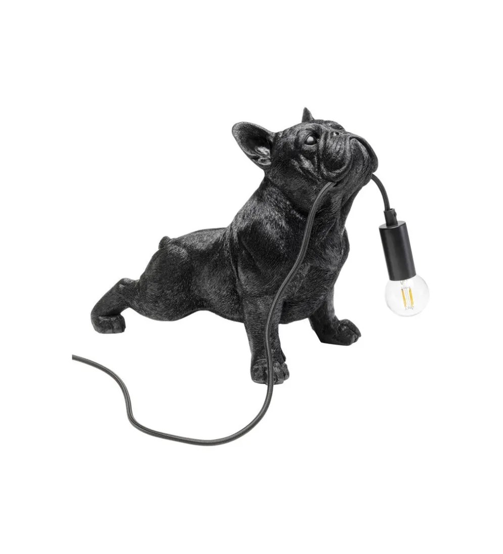 Lampa stołowa TOTO 35 cm czarna