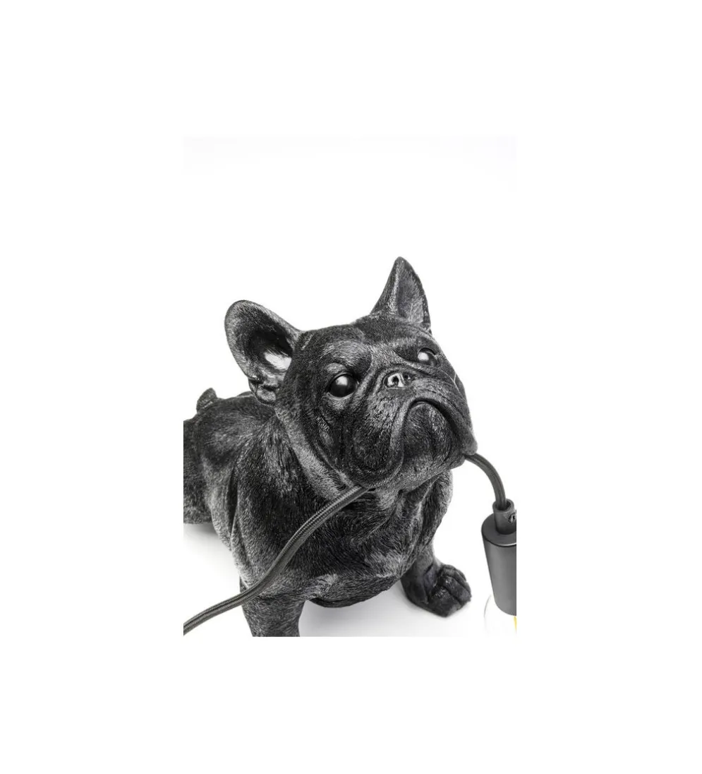 Lampa stołowa TOTO 35 cm czarna