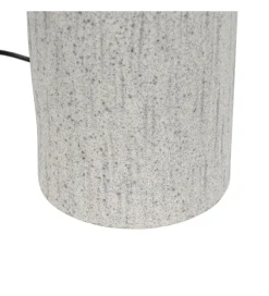 Lampa stołowa UCHAT 73 cm ceramika szara