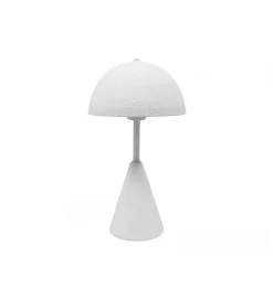Lampa stołowa VESTA 40 cm biała