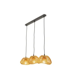 Lampa wisząca ALOHA DROP TRE 80 cm naturalna