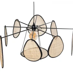Lampa wisząca AMAT rattan