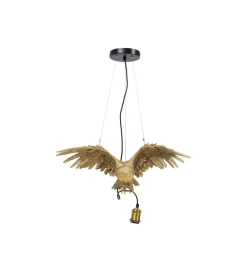 Lampa wisząca ANIMAL OWL złota