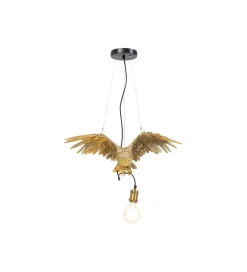 Lampa wisząca ANIMAL OWL złota