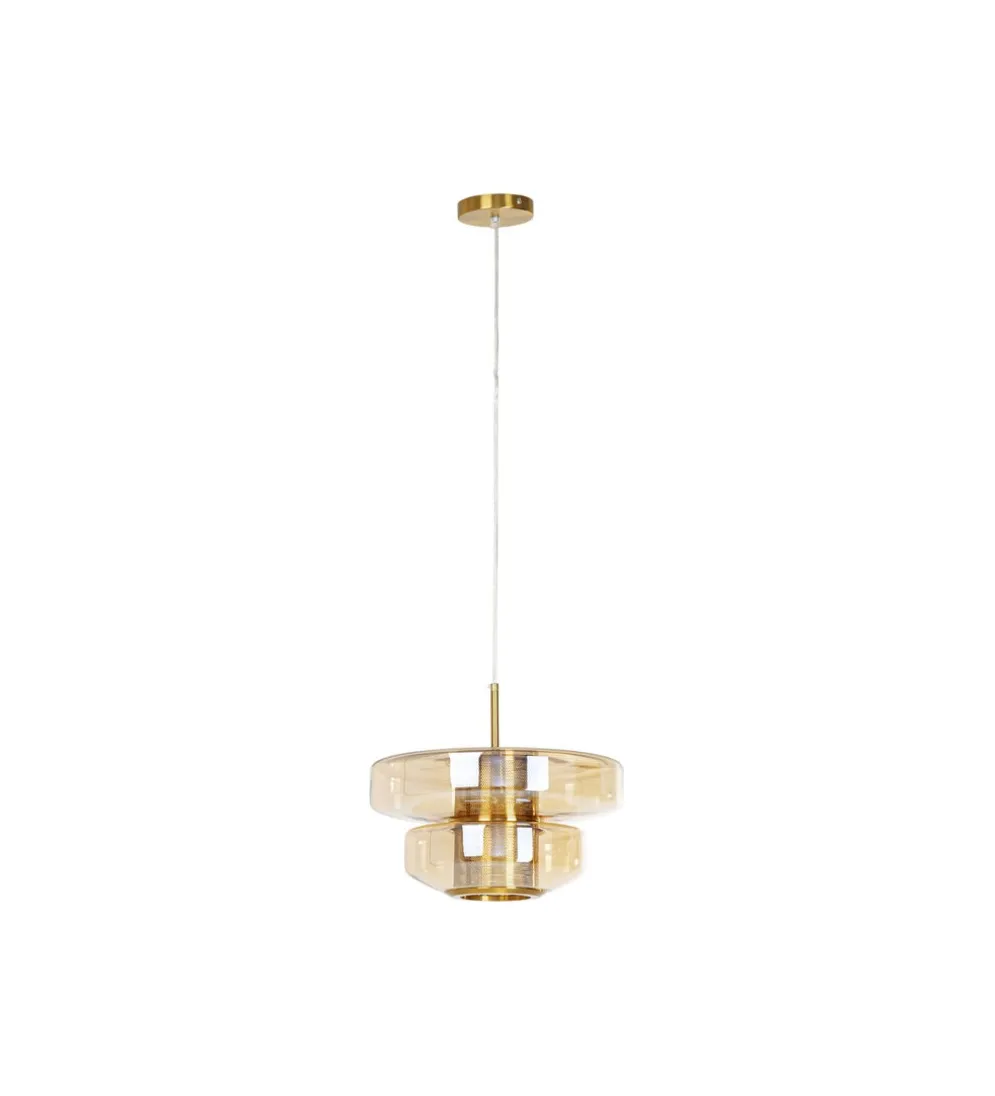 Lampa wisząca ARCADIA AMBER 34 cm