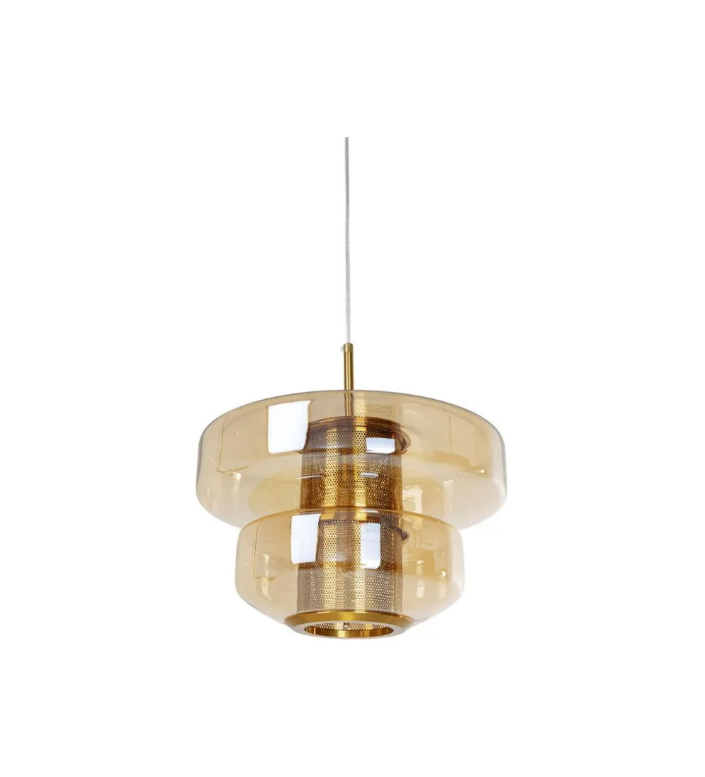 Lampa wisząca ARCADIA AMBER 34 cm