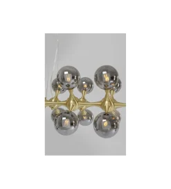 Lampa wisząca ATOMIC BALLS 140 cm złota