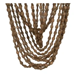 Lampa wisząca BEADINGO 76 cm naturalny