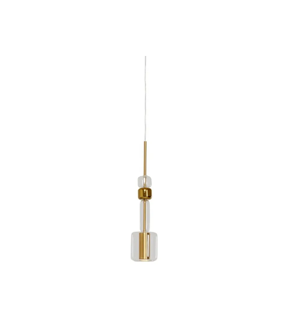 Lampa wisząca CANDY BAR 13 cm złota