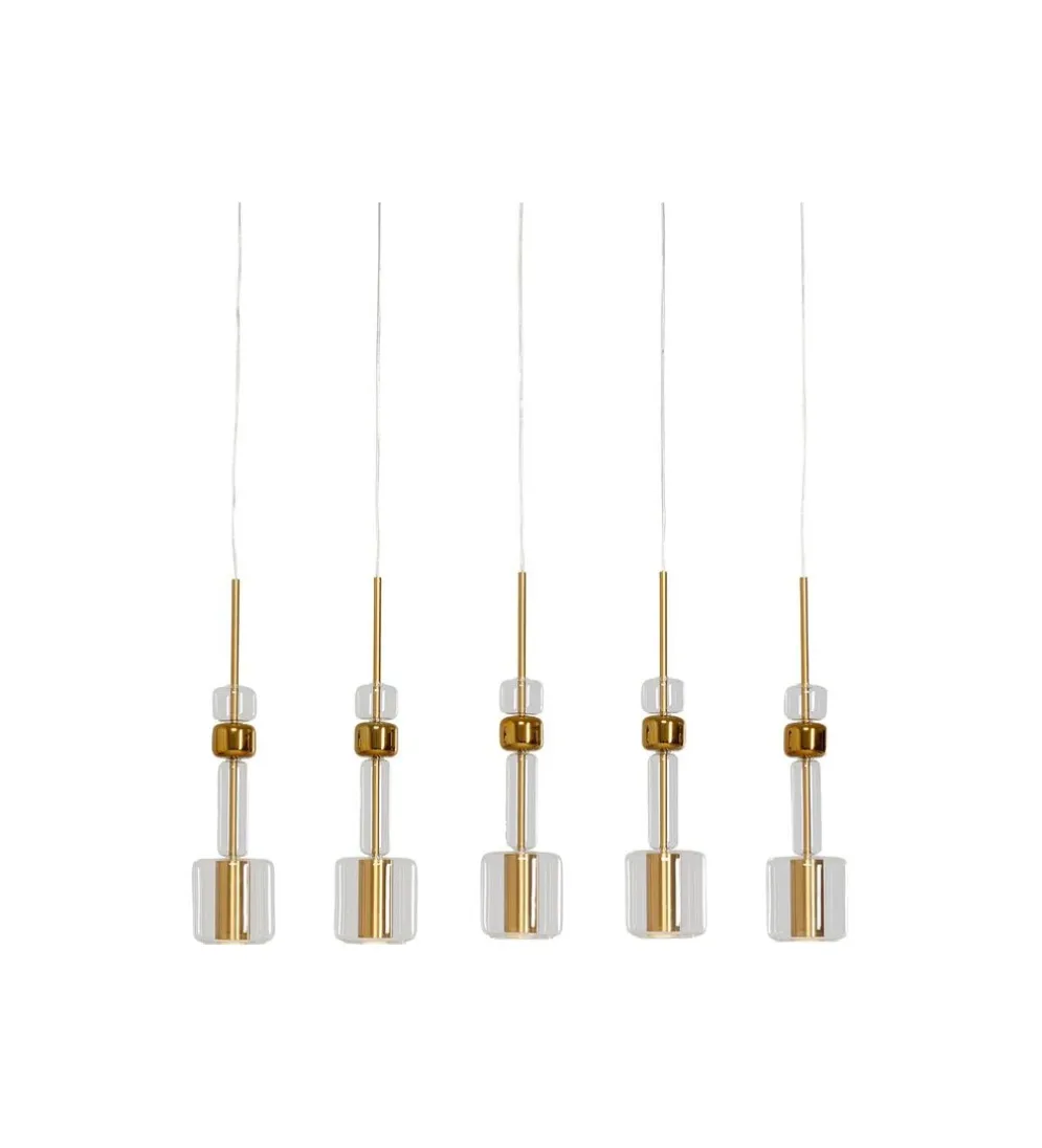 Lampa wisząca CANDY BAR 103 cm złota