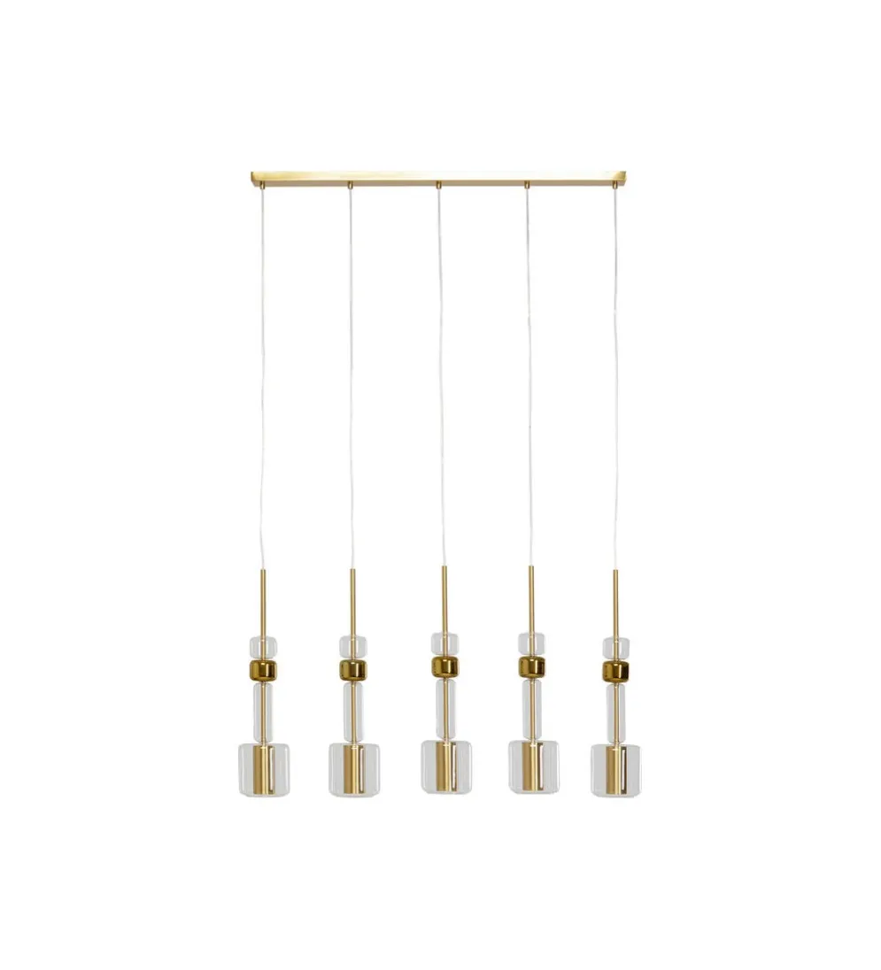 Lampa wisząca CANDY BAR 103 cm złota