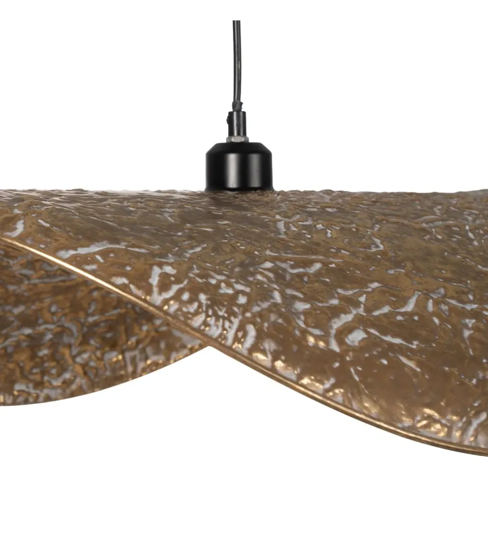 Lampa wisząca CEARPIN 66 cm antyczne złoto