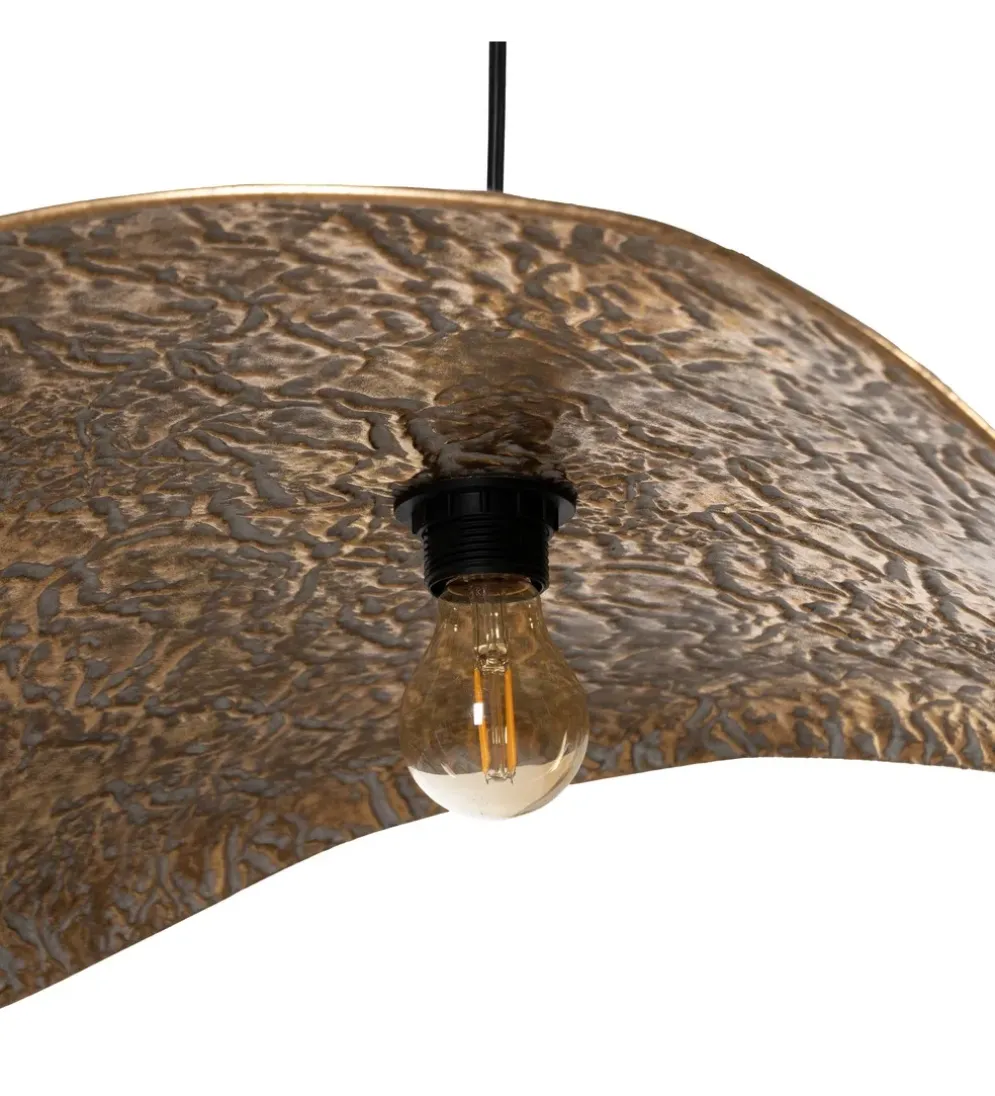 Lampa wisząca CEARPIN 66 cm antyczne złoto