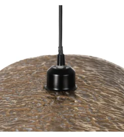 Lampa wisząca CEARPIN 51 cm antyczne złoto